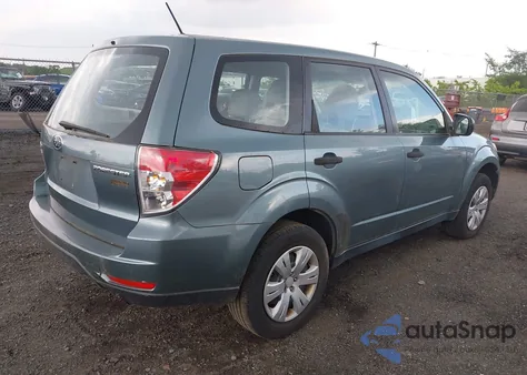 2010 Subaru Forester 2.5X from USA, damaged, VIN JF2SH6AC9AH761417